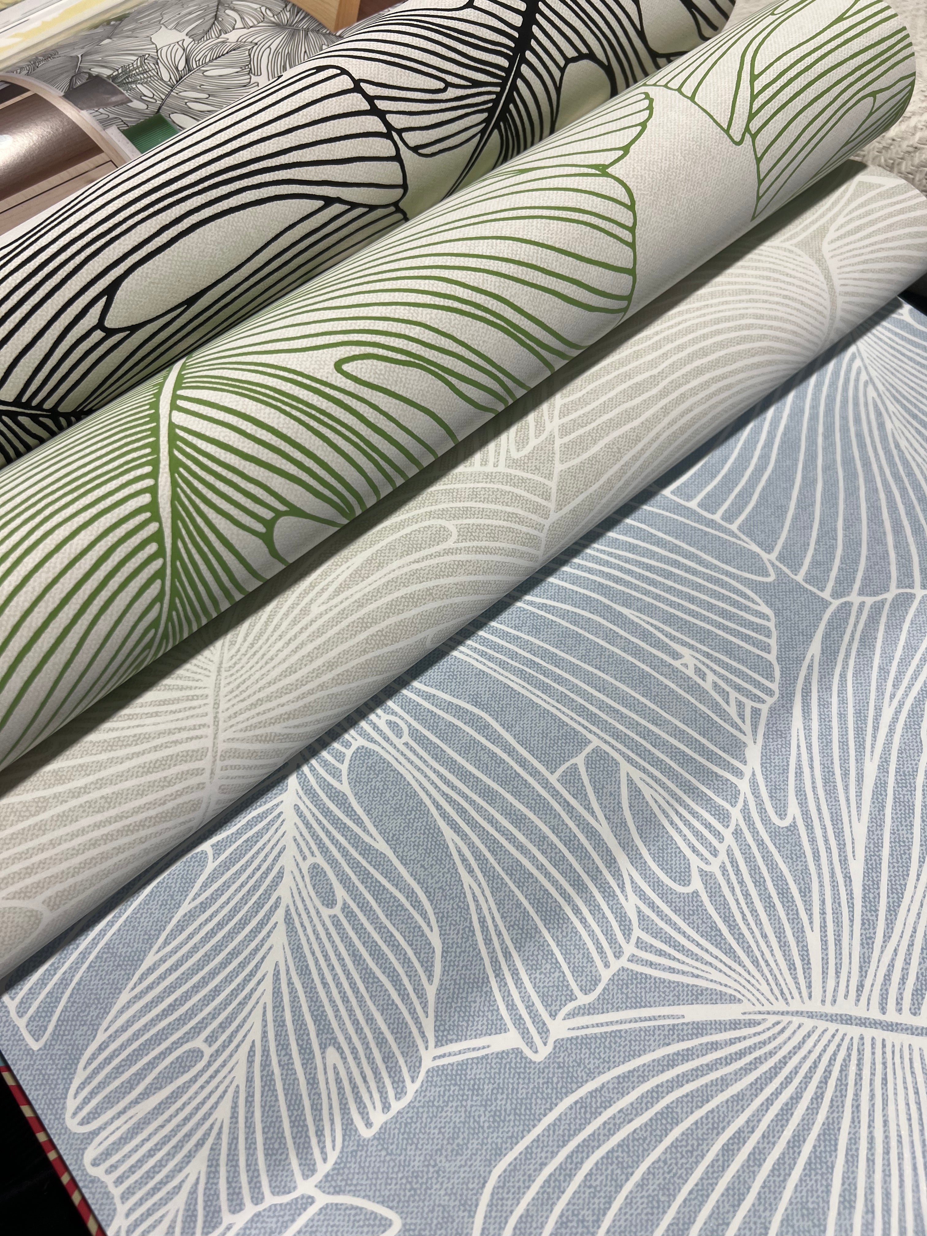 Tarra Monstera Leaf Wallpaper