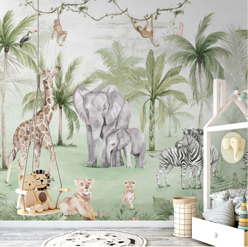 Into the Jungle Mural