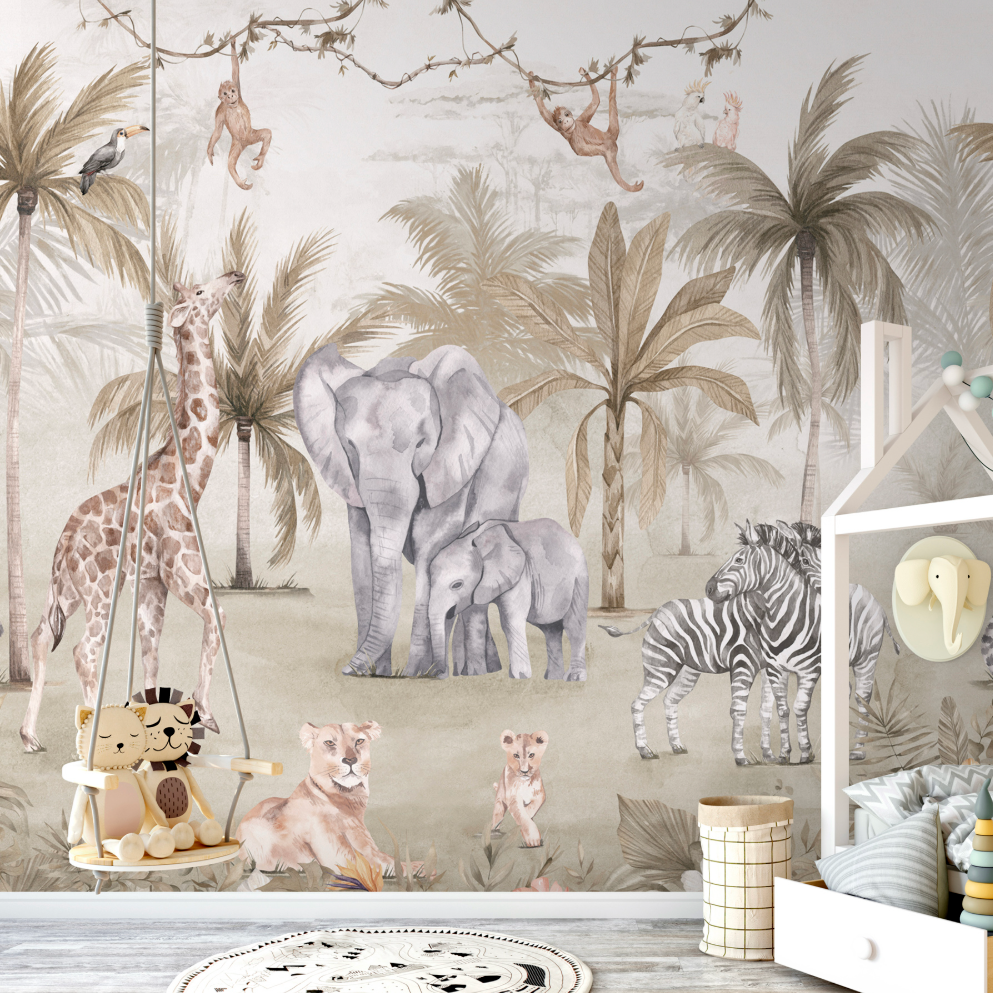 Into the Jungle Mural
