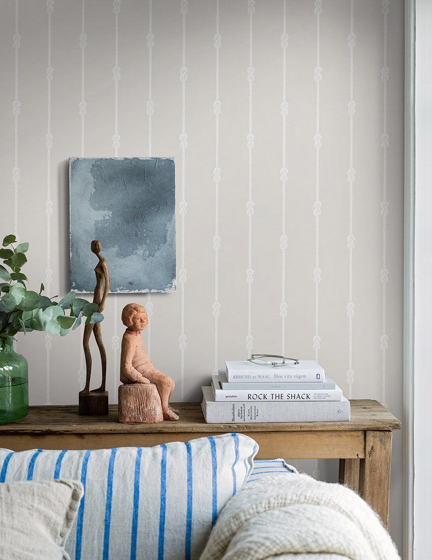 Knot Stripe Wallpaper