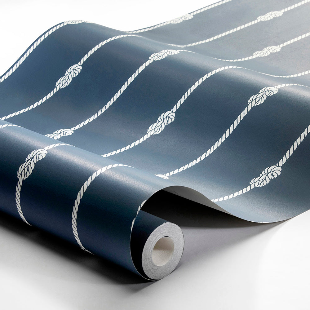Knot Stripe Wallpaper