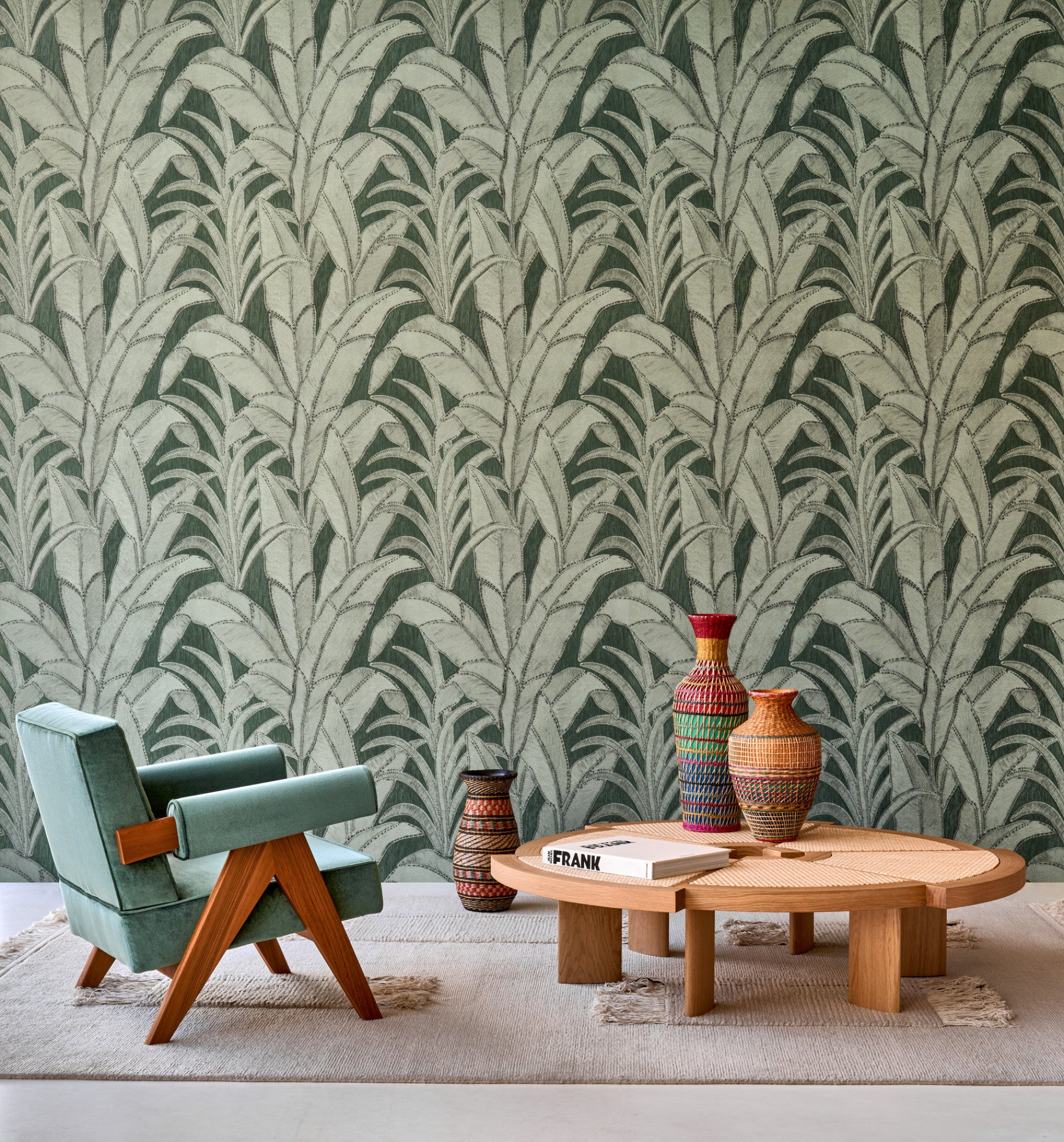 Botanic Palm Wallpaper