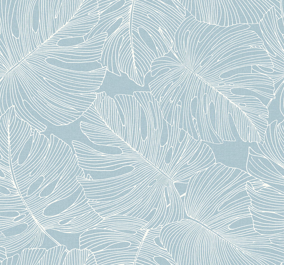 Tarra Monstera Leaf Wallpaper