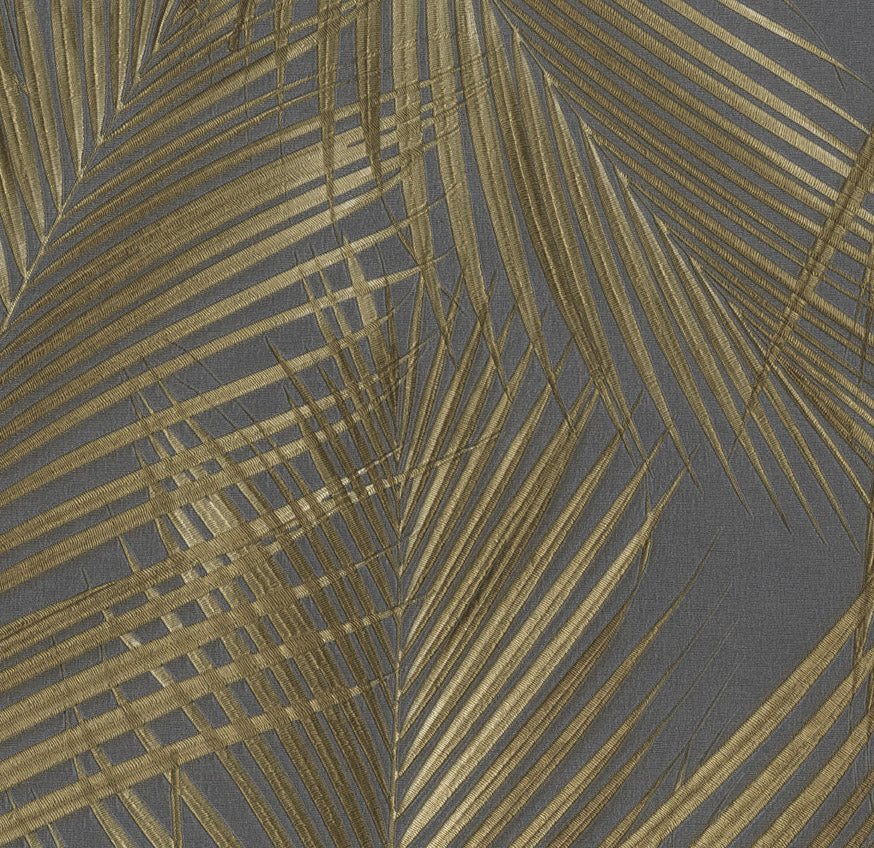 Leaf Felce Wallpaper