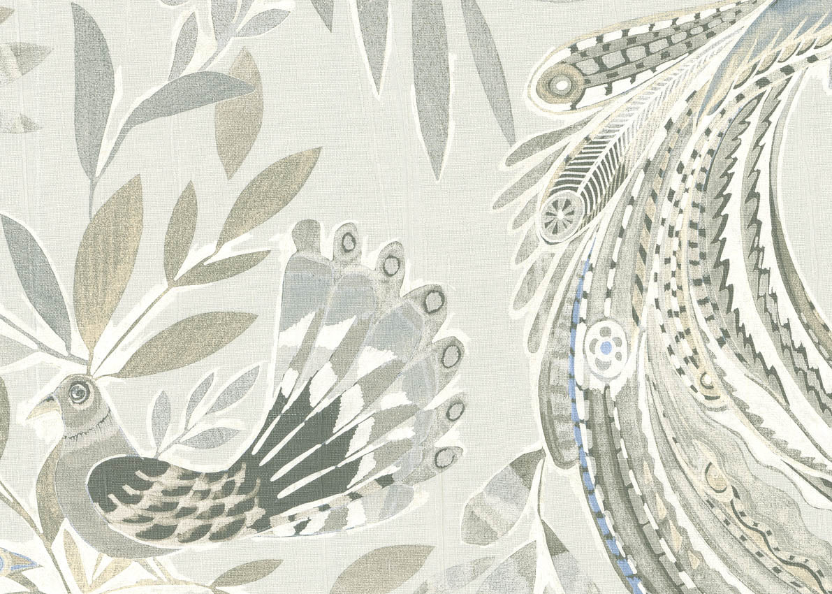 Parasio Peacock Wallpaper