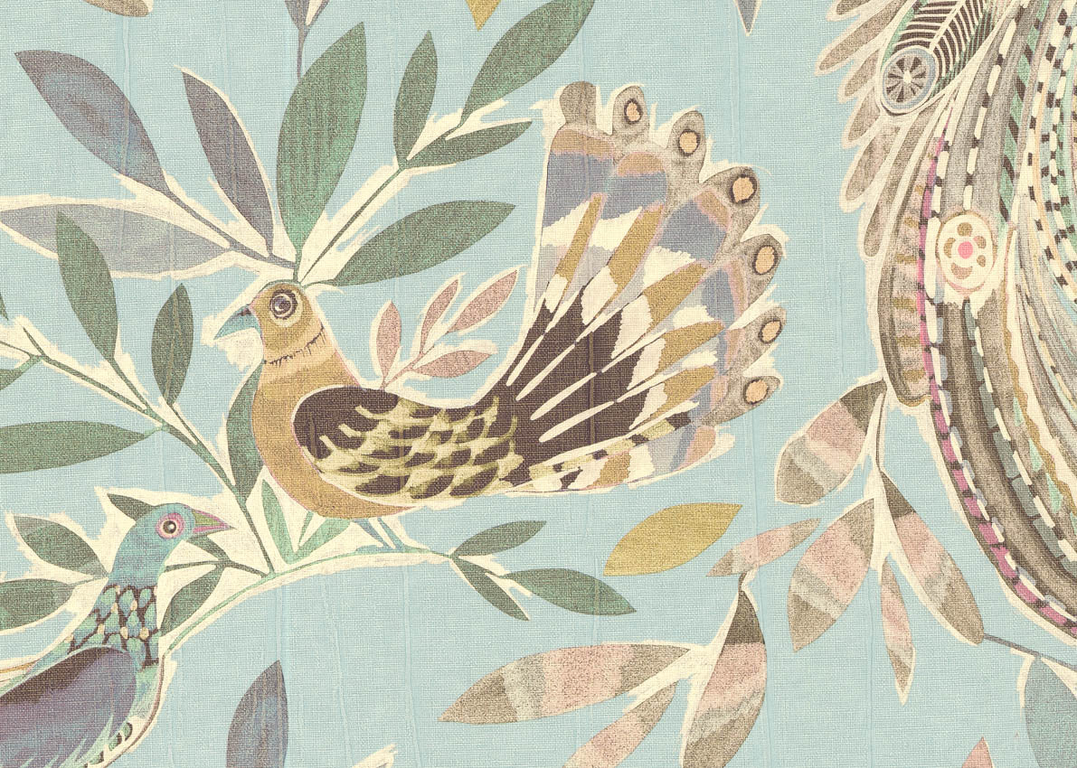 Parasio Peacock Wallpaper