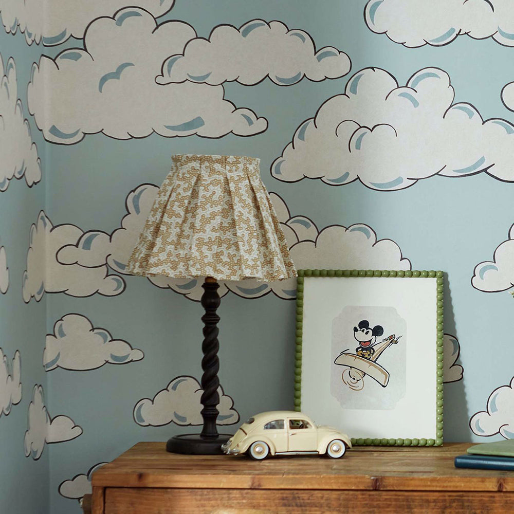 Mickey in the Clouds Mural