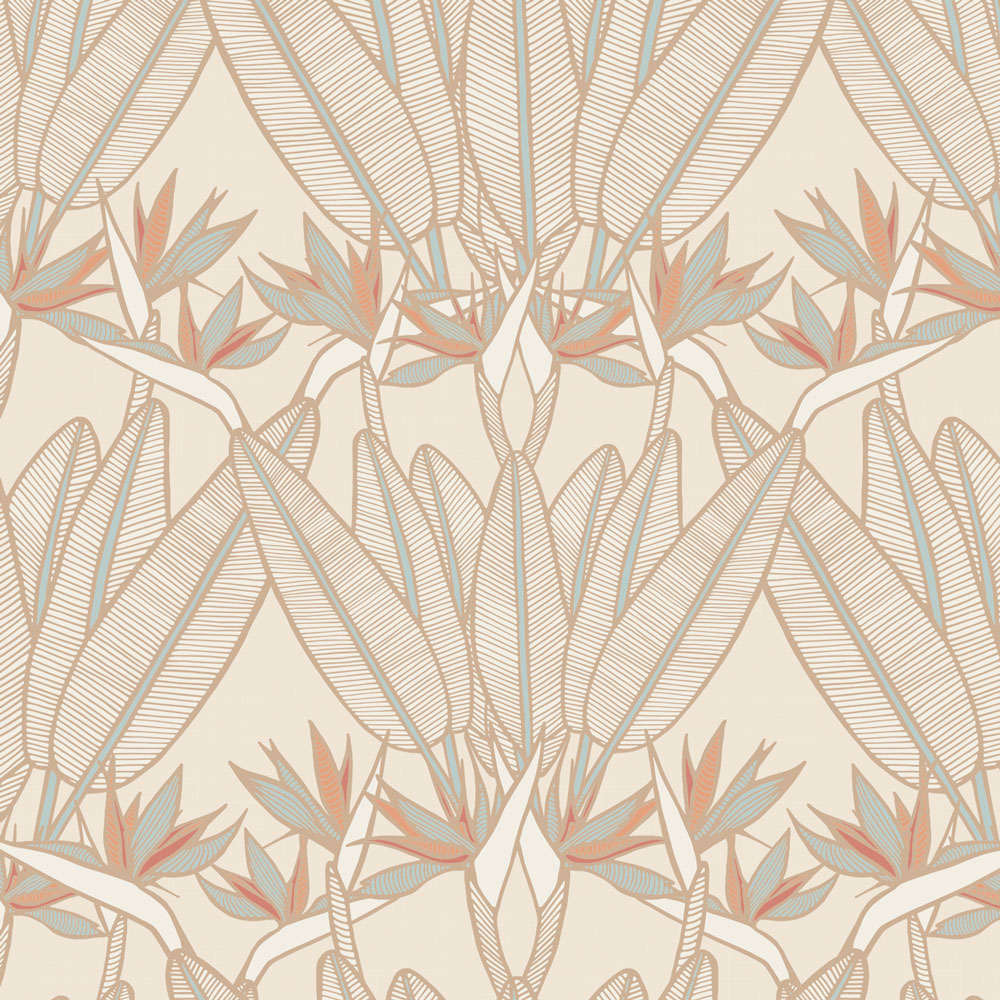 Strelitzia Tropical Wallpaper