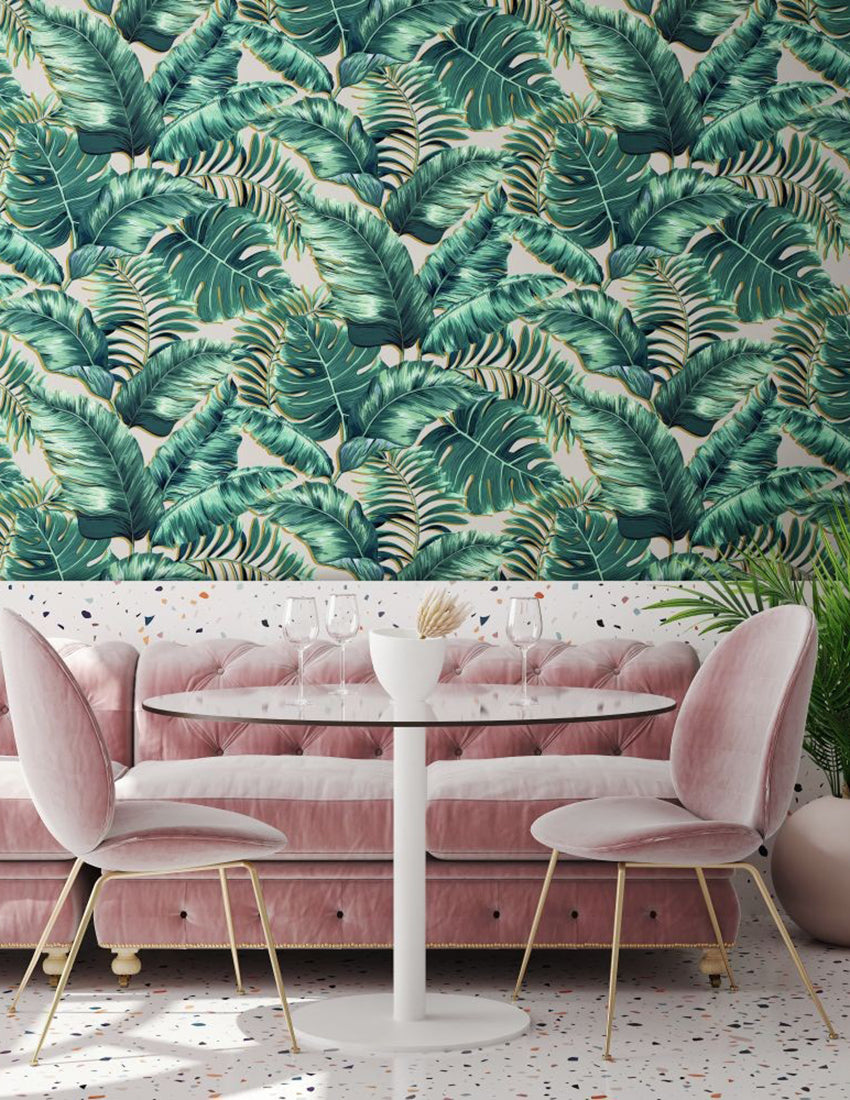 Banana Leaves Extra Large Wallpaper