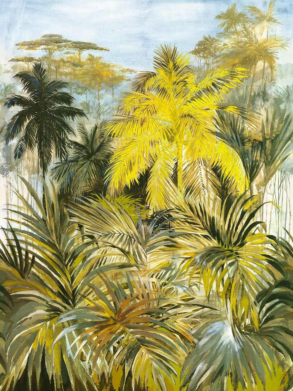 Selva Palm Mural