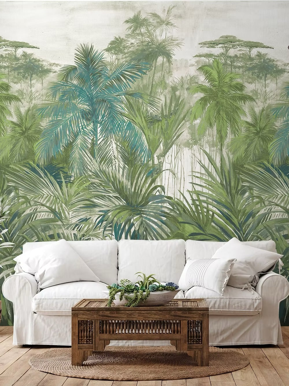 Selva Palm Mural