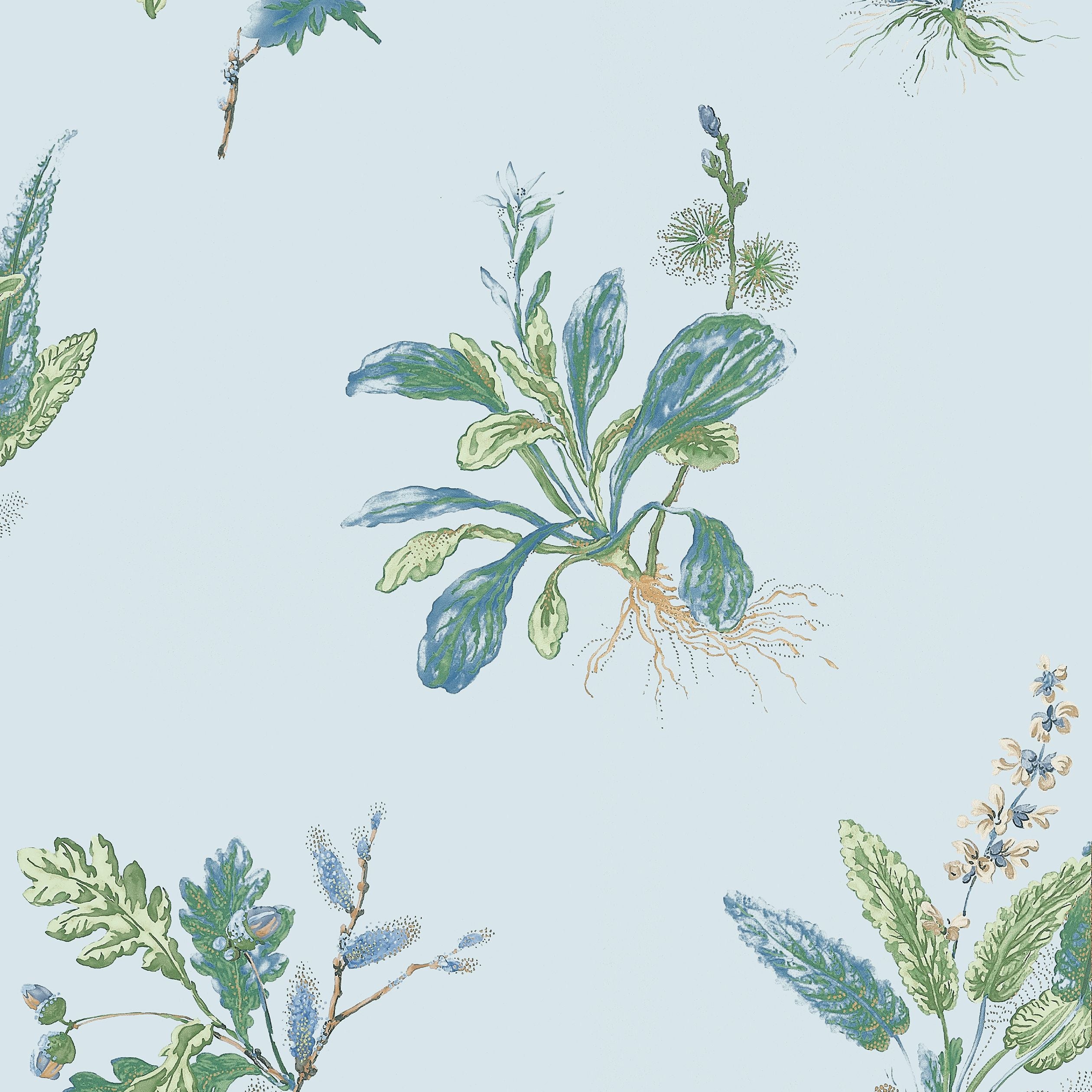 Woodland Greenery Wallpaper