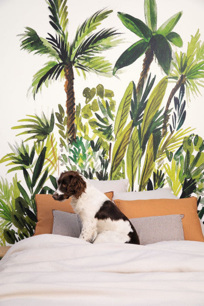 Fidji Palm Mural