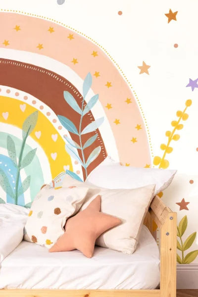 Luce Rainbow Mural