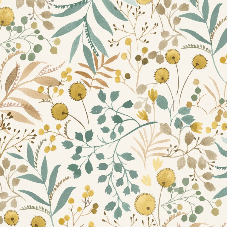 Hina Floral Wallpaper