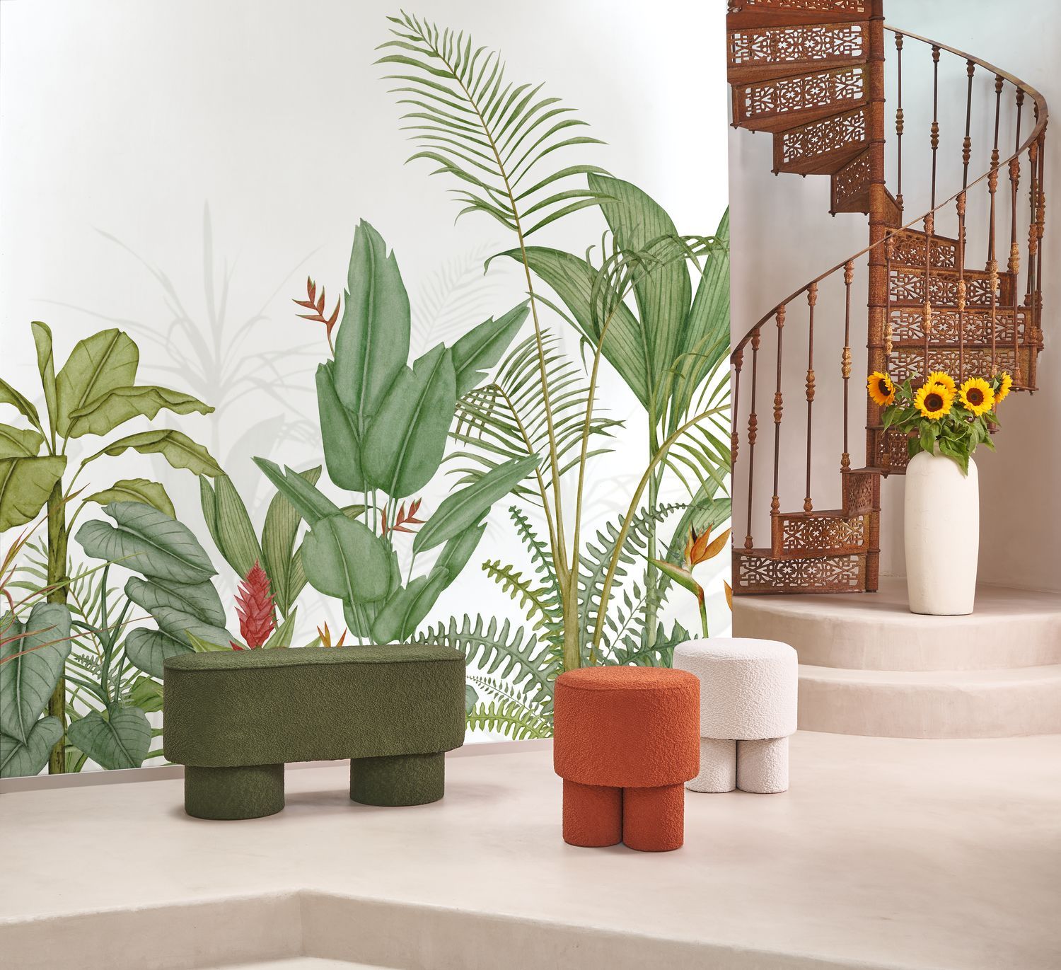 Eden Tropical Mural