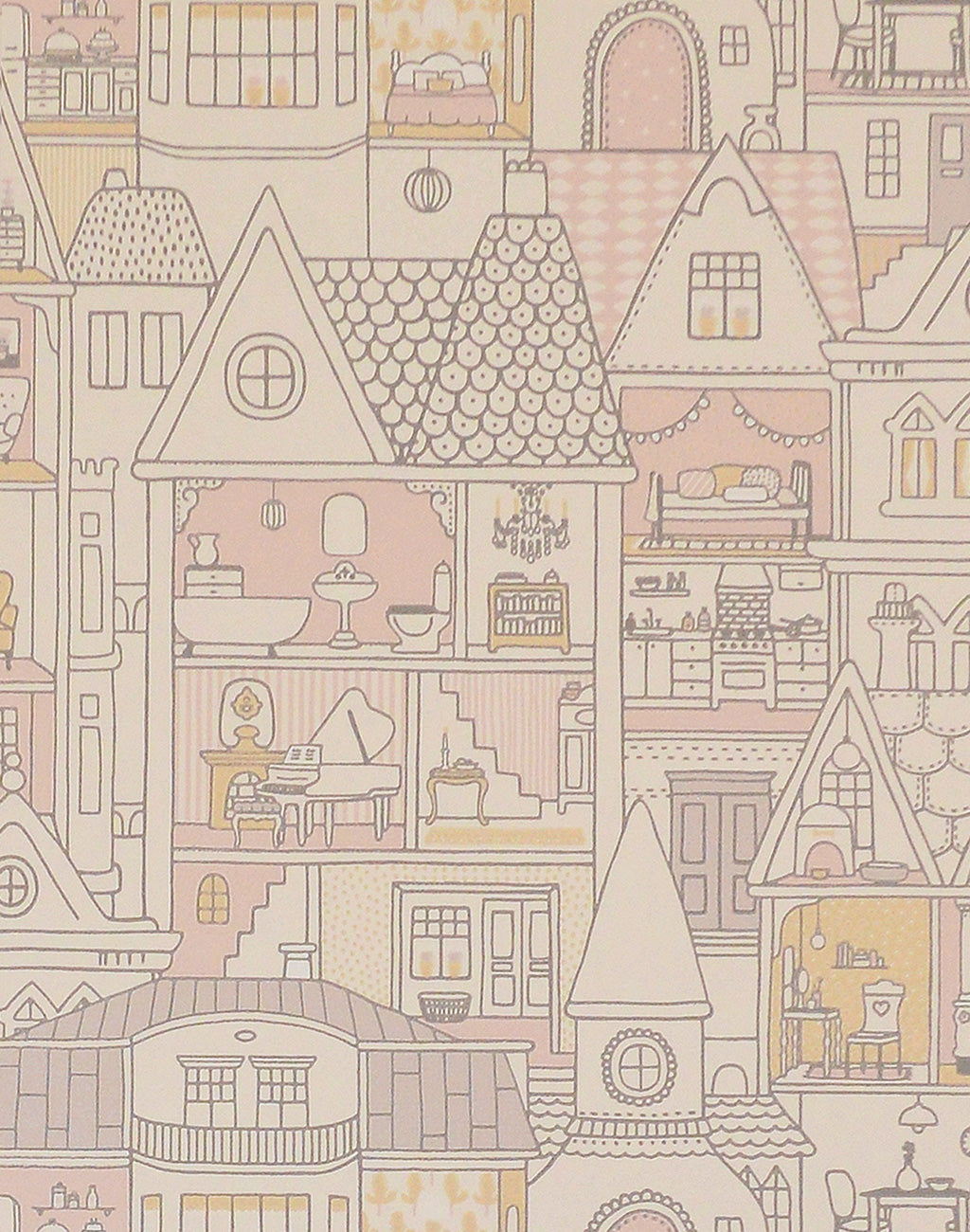 Dollhouse Wallpaper