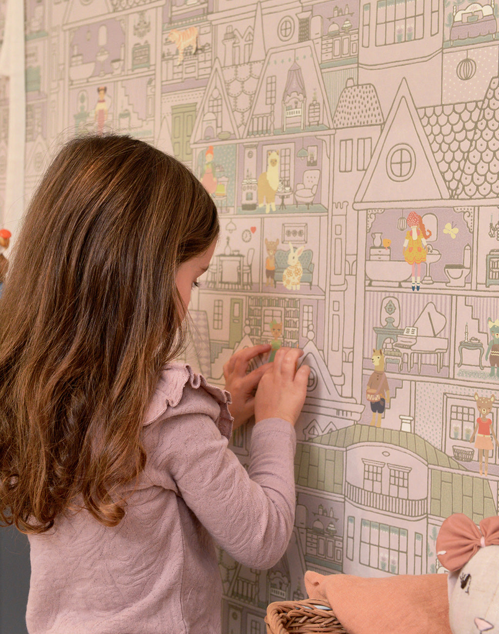 Dollhouse Wallpaper