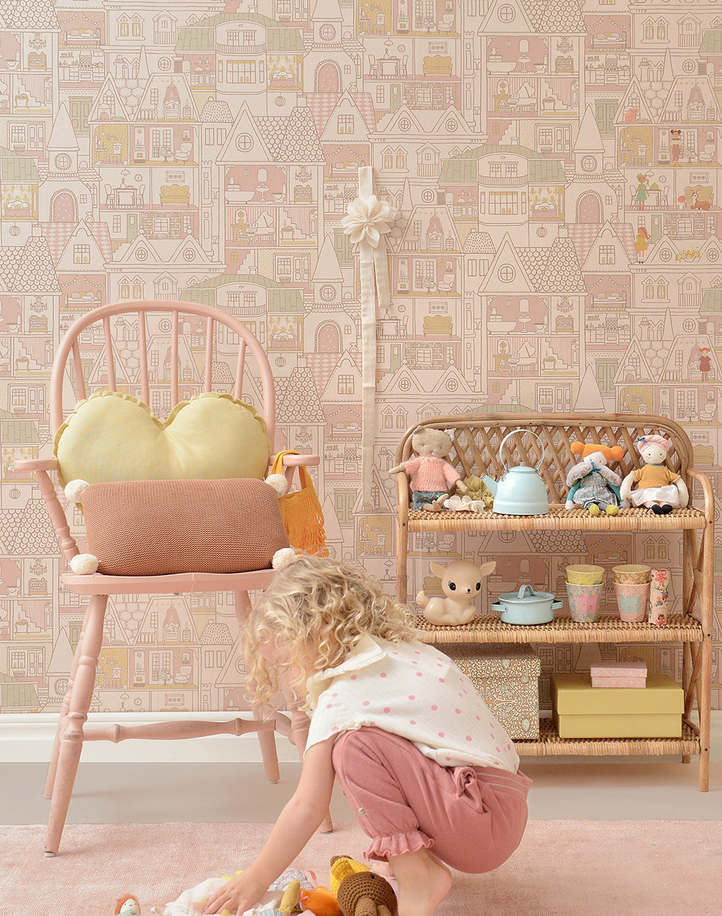 Dollhouse Wallpaper