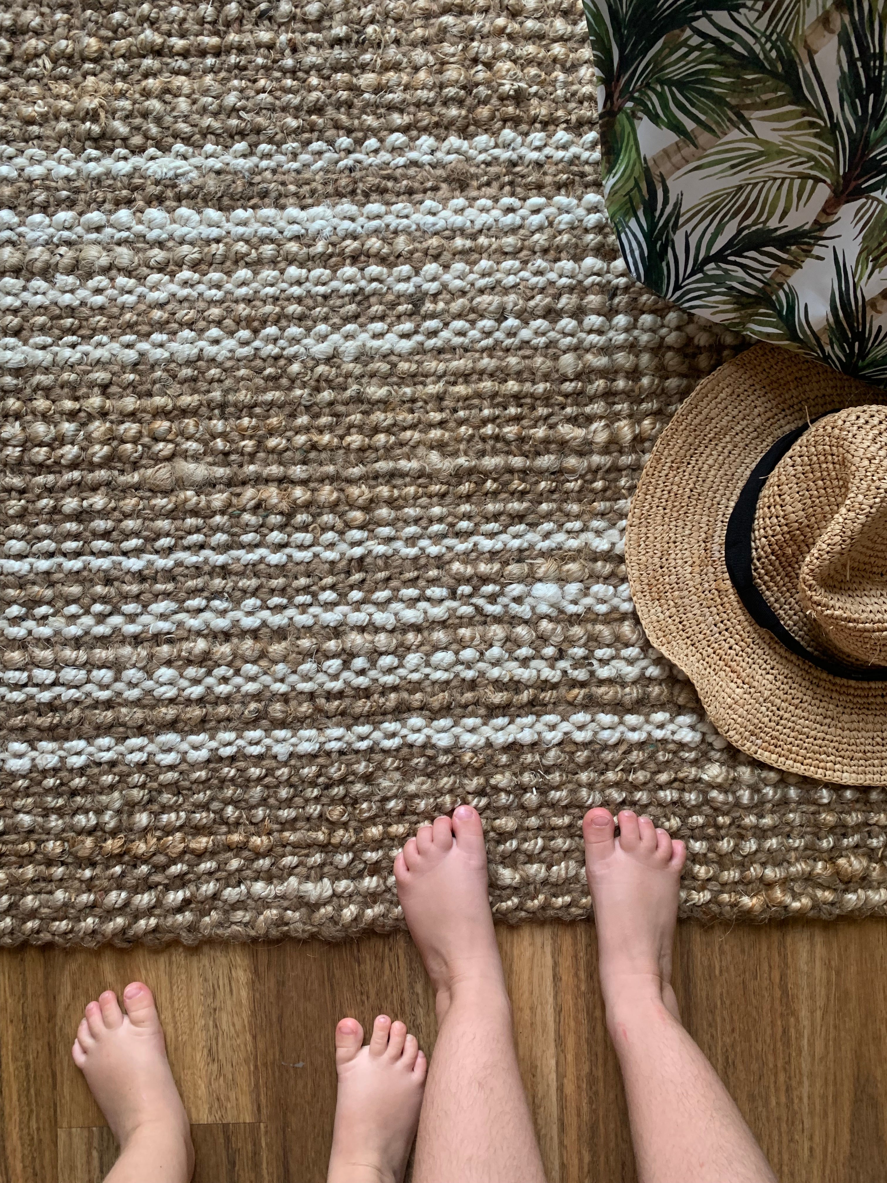Osbourne Stripe Jute Rugs, Runners & Mats