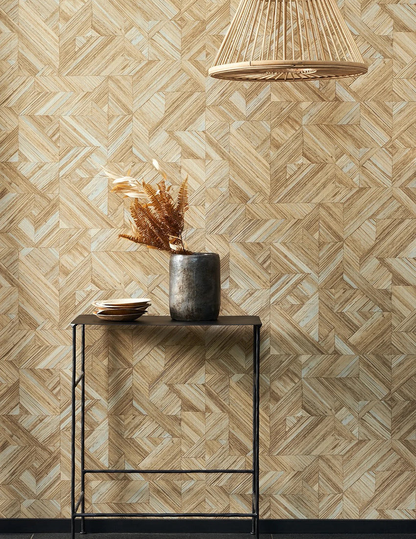 Paille Wood Wallpaper