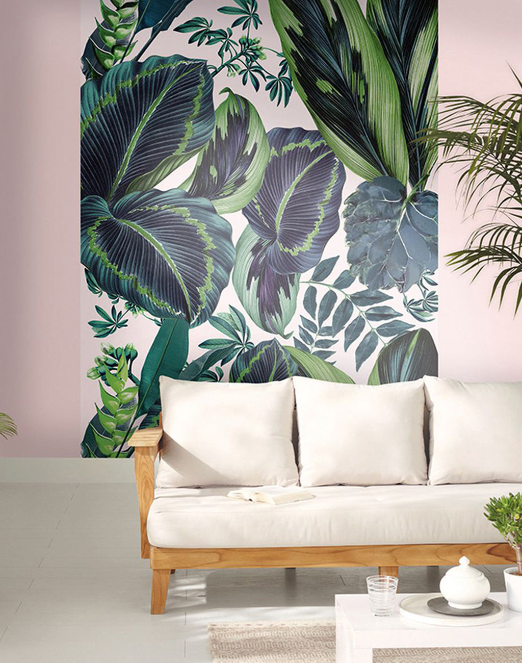 The Pink Jungle Mural