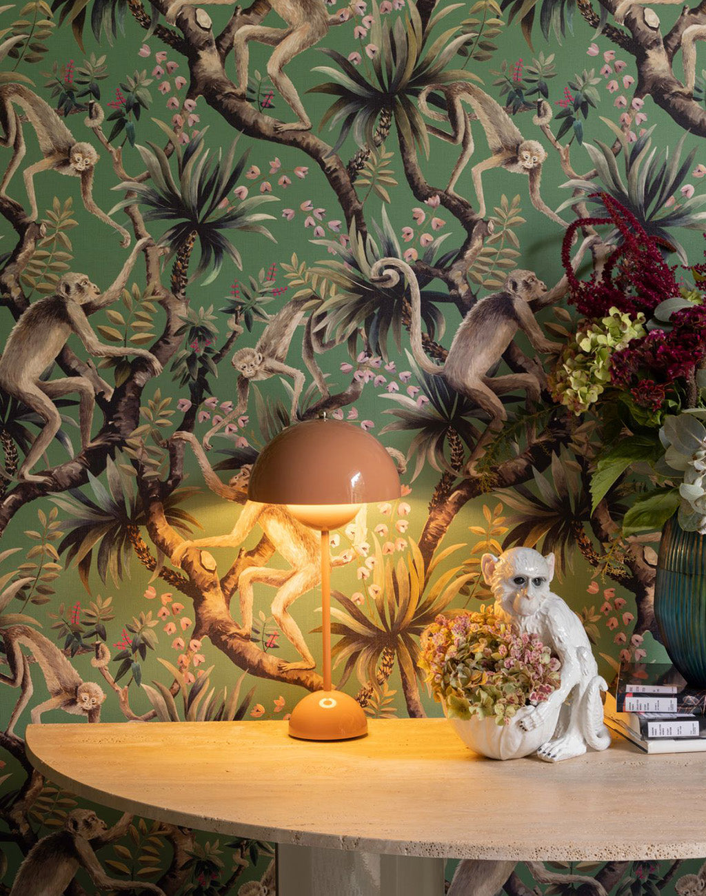 Monkey Business Wallpaper by Catherine Martin