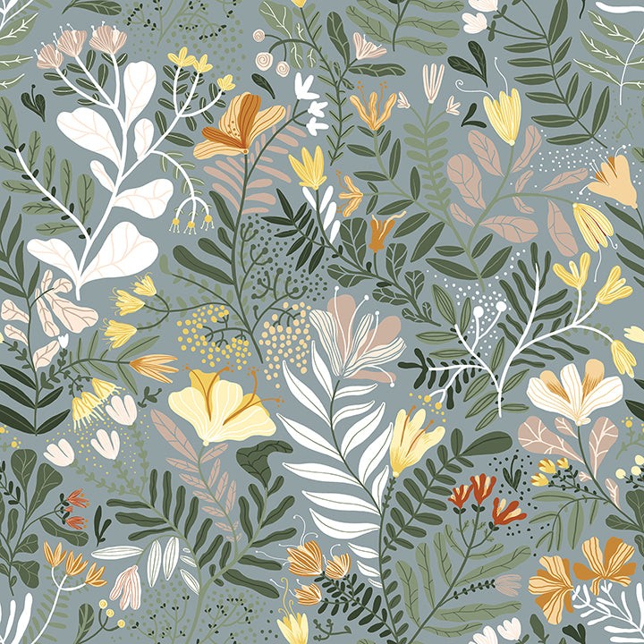 Brittsommar Floral Wallpaper