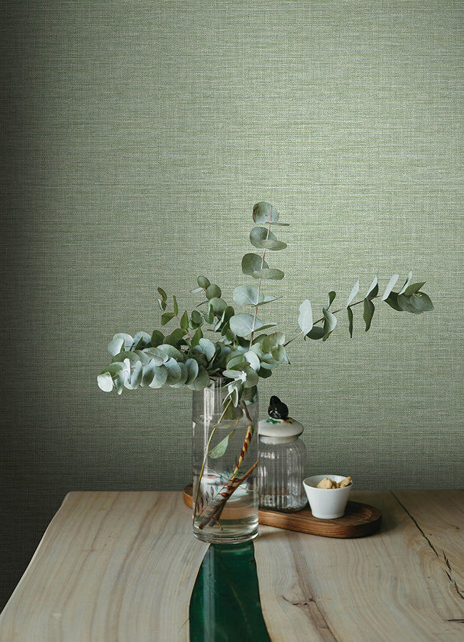 Exhale Linen Look Wallpaper
