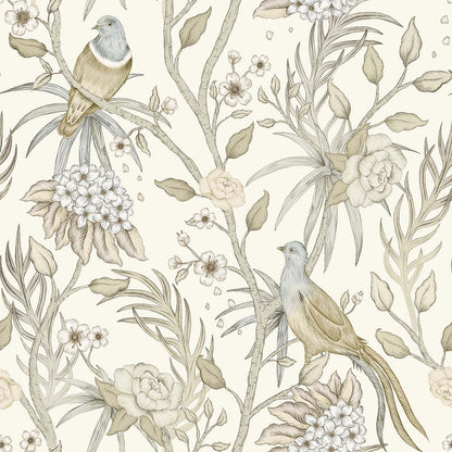 Maharaja Birds- Daisy Bennett Wallpaper