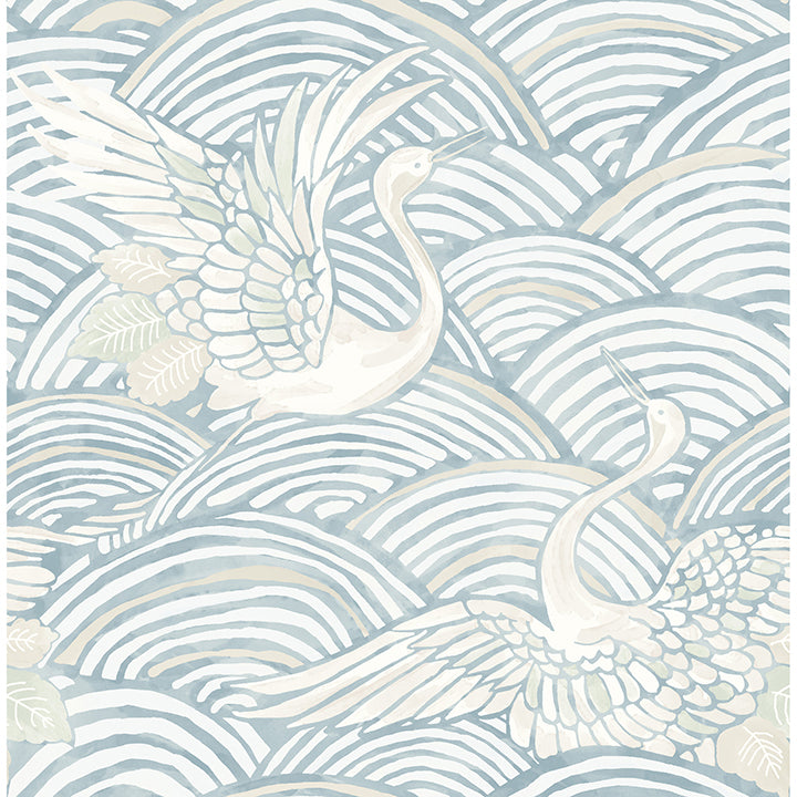 Egret Tidal Dance Wallpaper