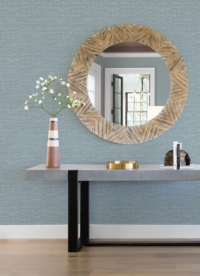 Malin Faux Grasscloth Wallpaper