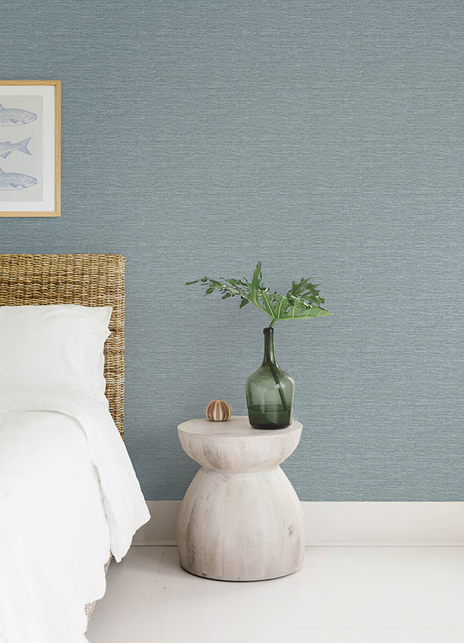 Malin Faux Grasscloth Wallpaper