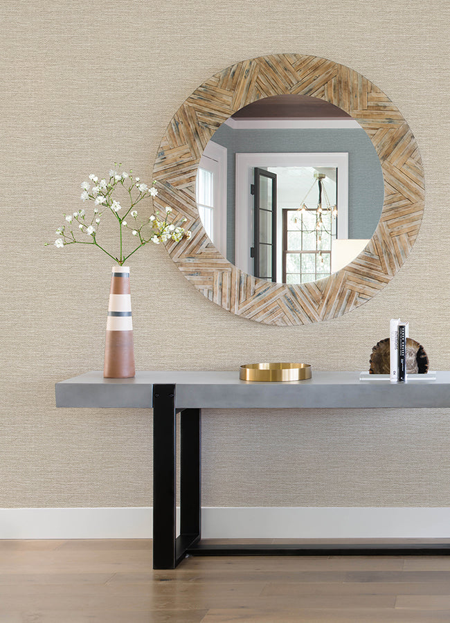 Malin Faux Grasscloth Wallpaper