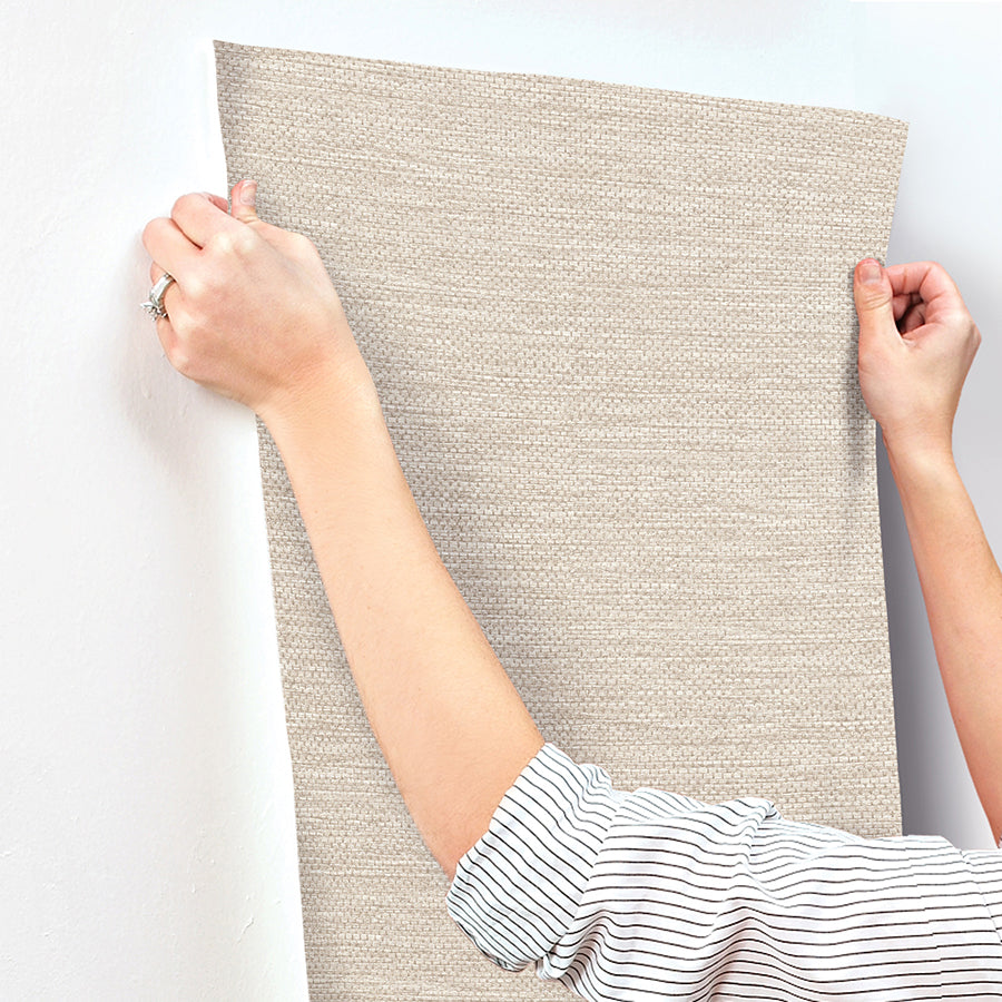 Malin Faux Grasscloth Wallpaper