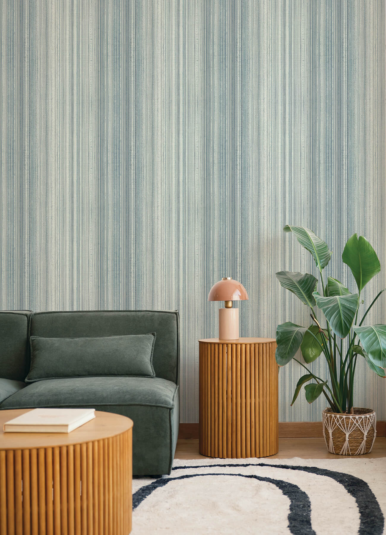Elan Ombre Stripe Wallpaper