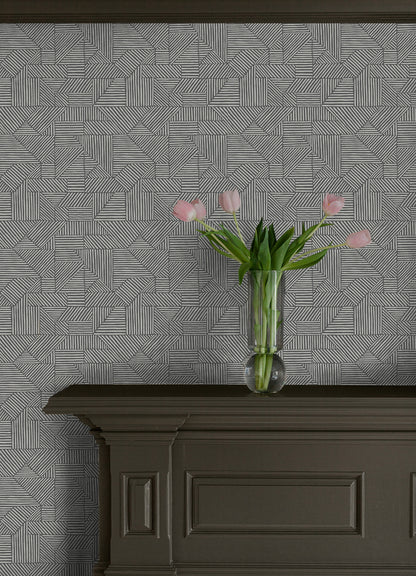 Crescendo Block Printed Wallpaper