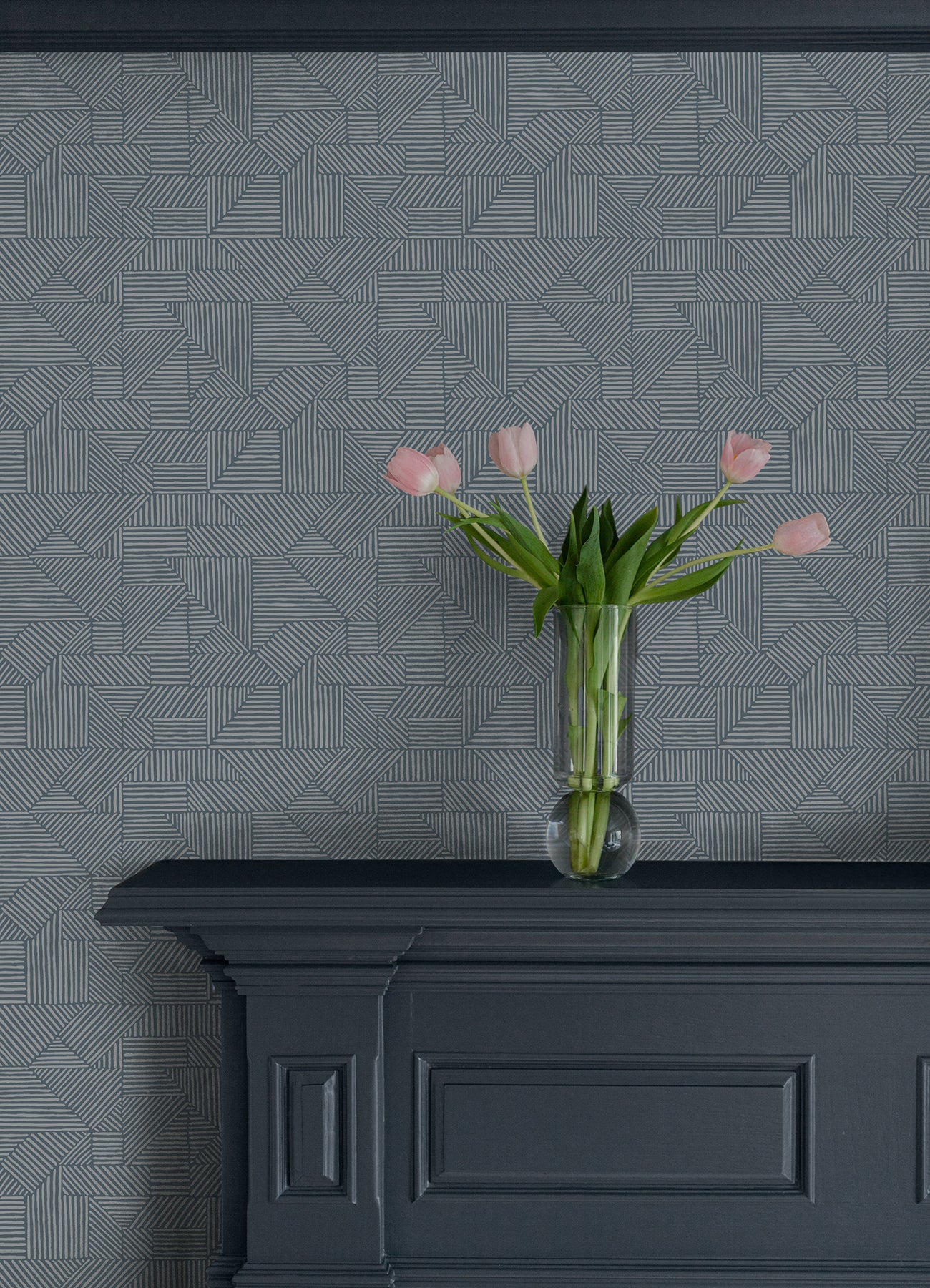 Crescendo Block Printed Wallpaper