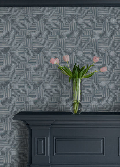 Crescendo Block Printed Wallpaper