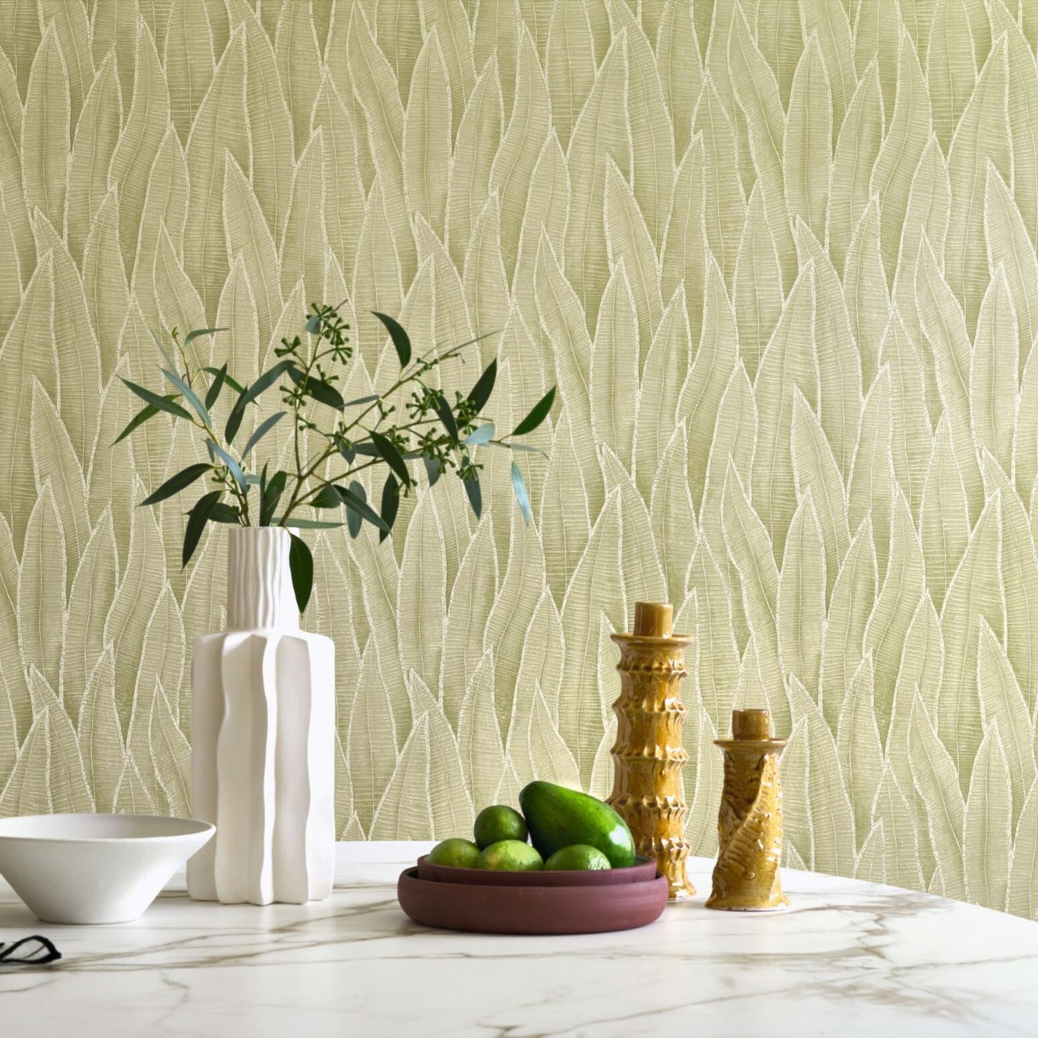 Succulent Leaves Wallpaper