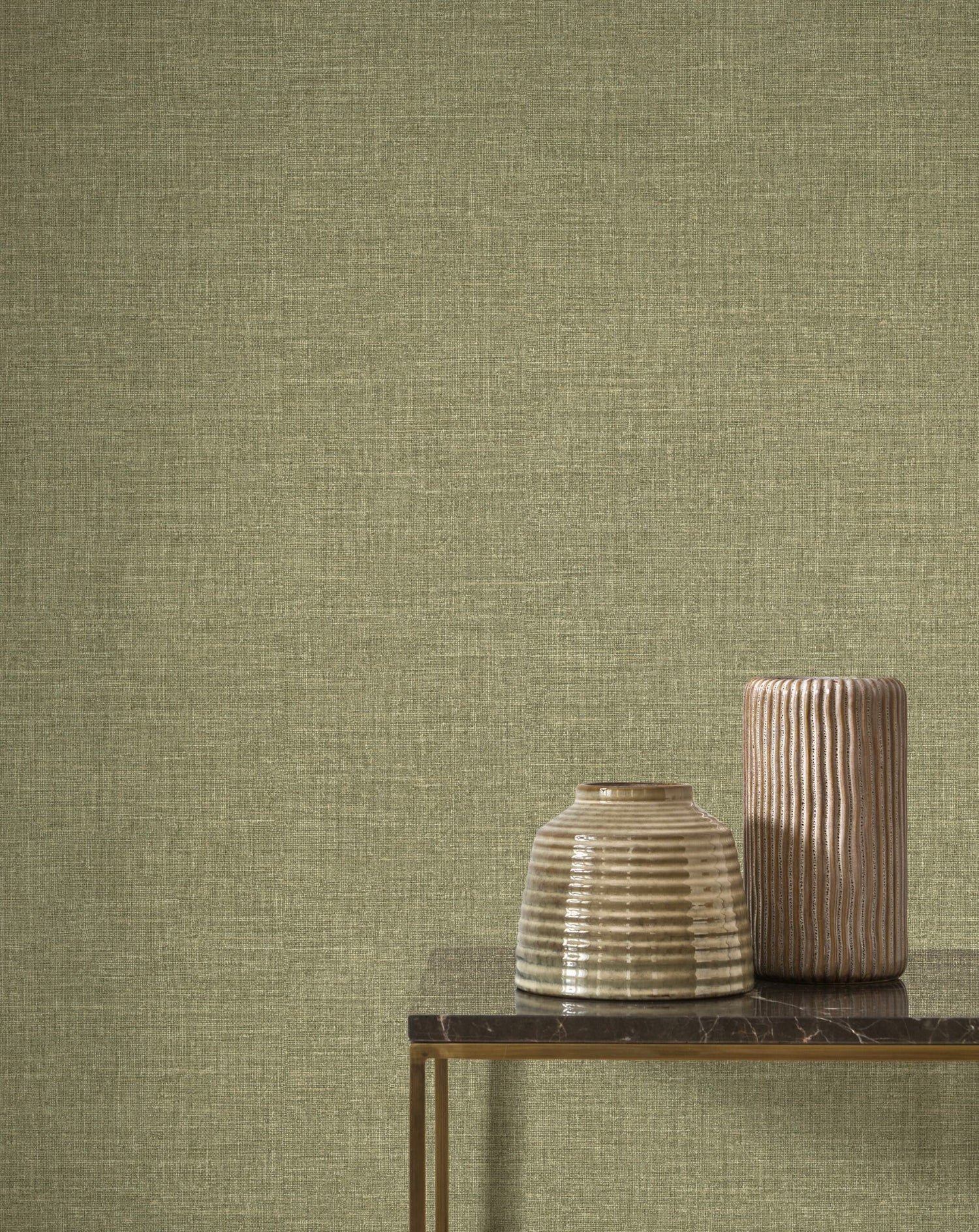 Flax Linen Wallpaper