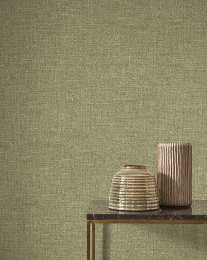 Flax Linen Wallpaper