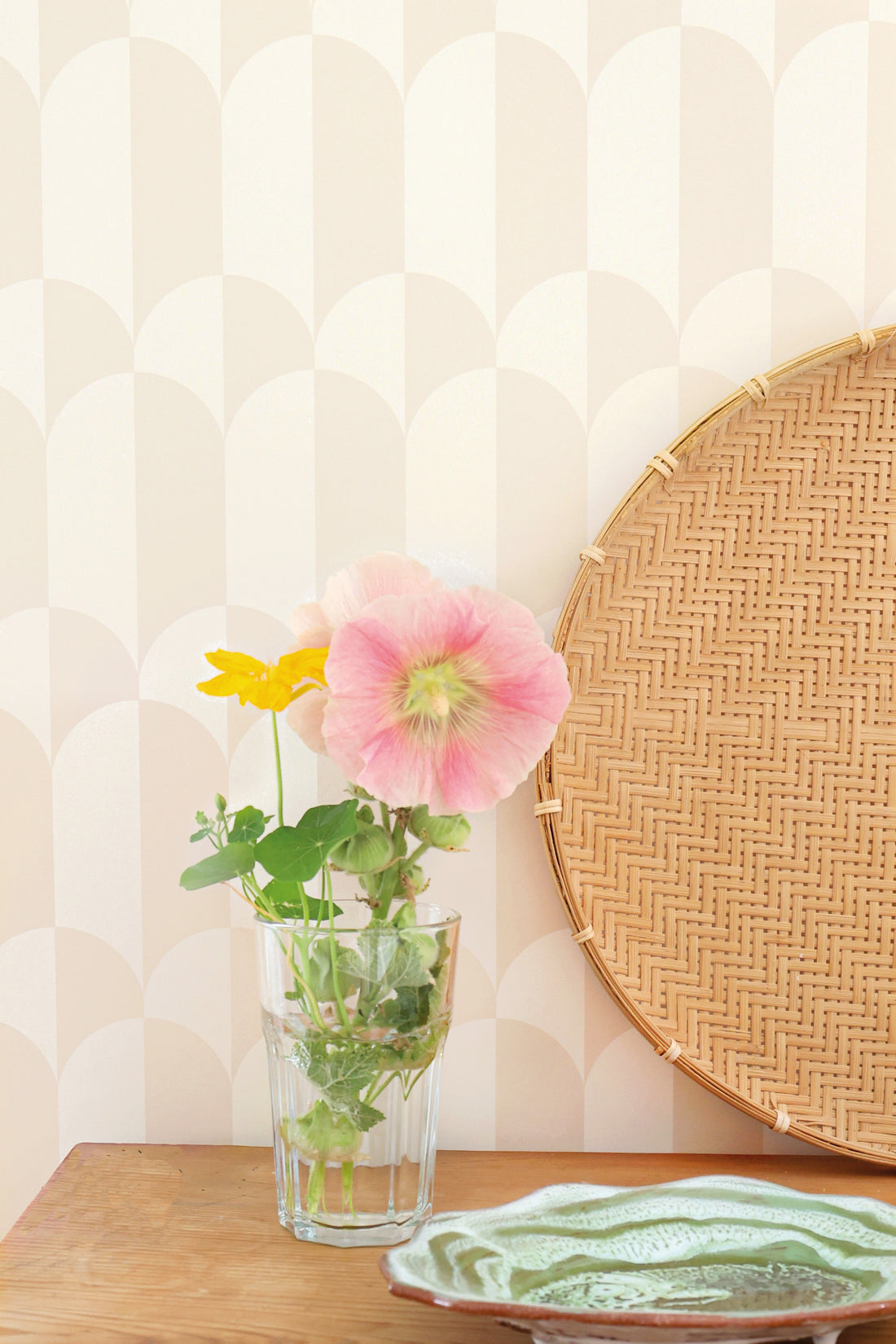 Whipped Cream Arch Wallpaper