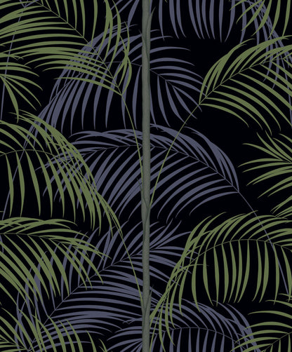 All of Paris Palm Wallpaper