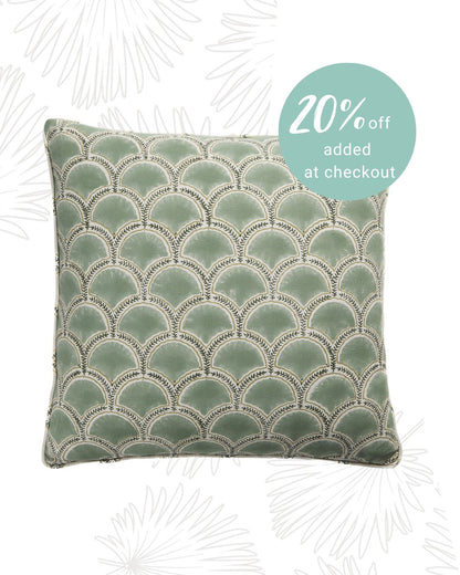 Luma Sage Cushion 60 x 60cm- 20% OFF at checkout!