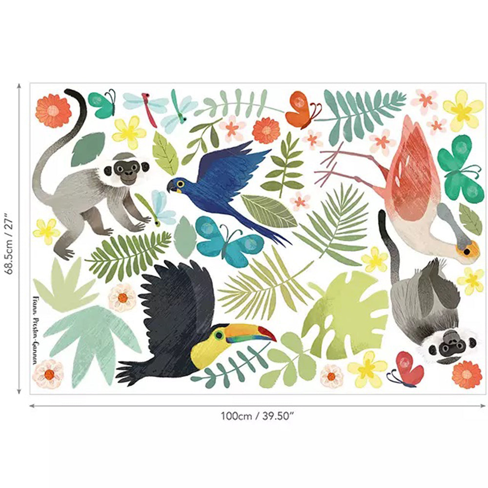 Picturebook Jungle Jumble Wall Decals