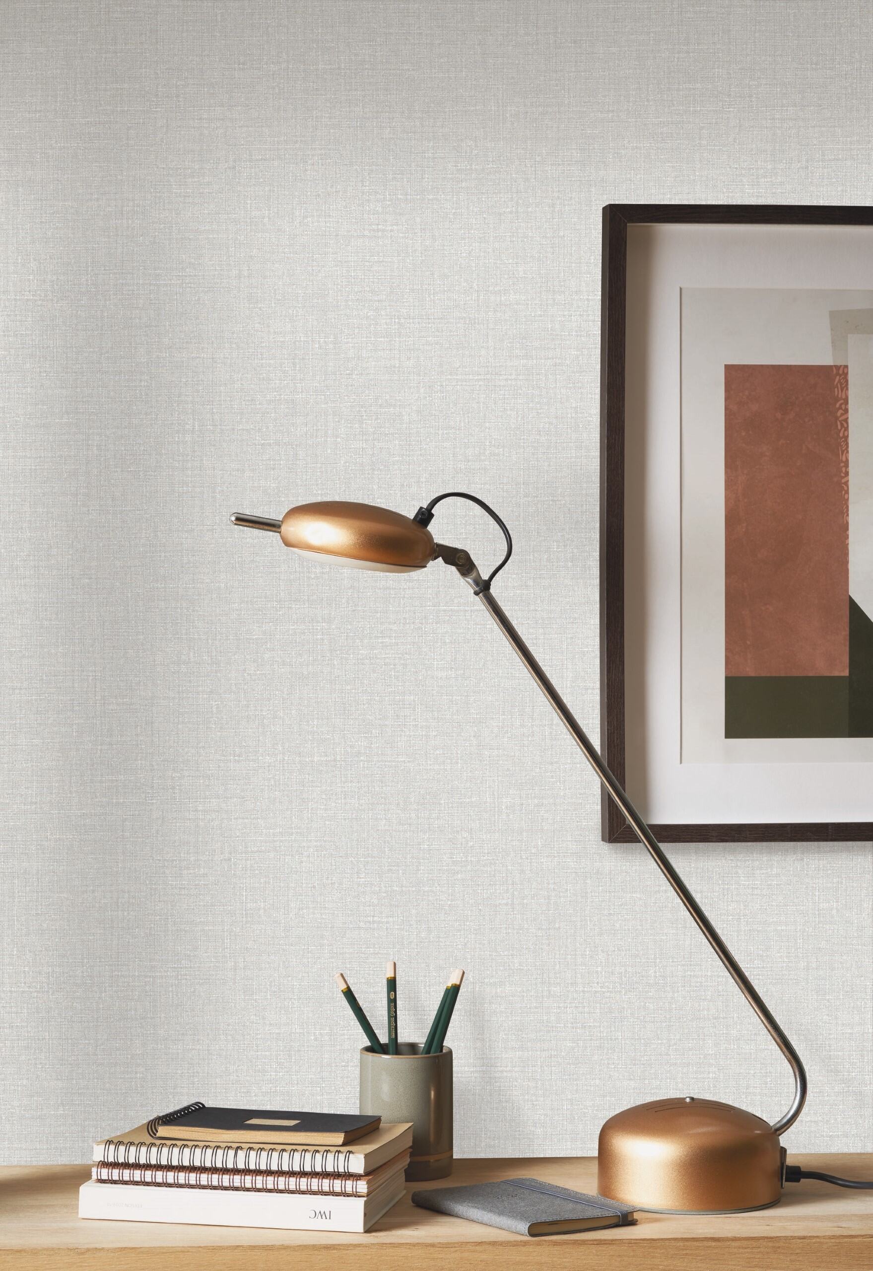 Flax Linen Wallpaper