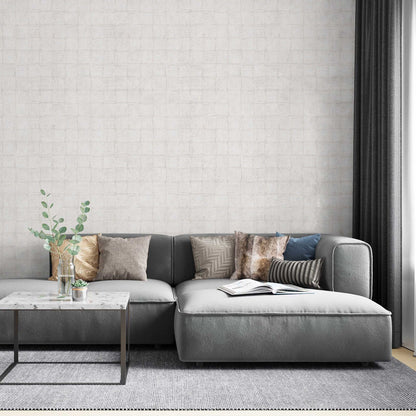 Textured Square Blocks Wallpaper