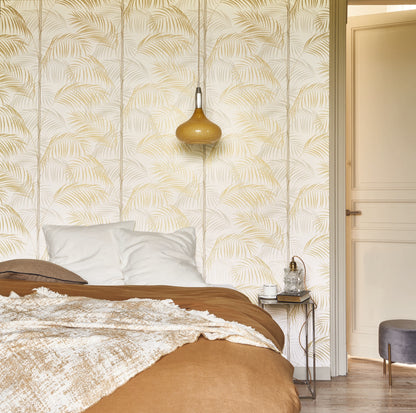 All of Paris Palm Wallpaper