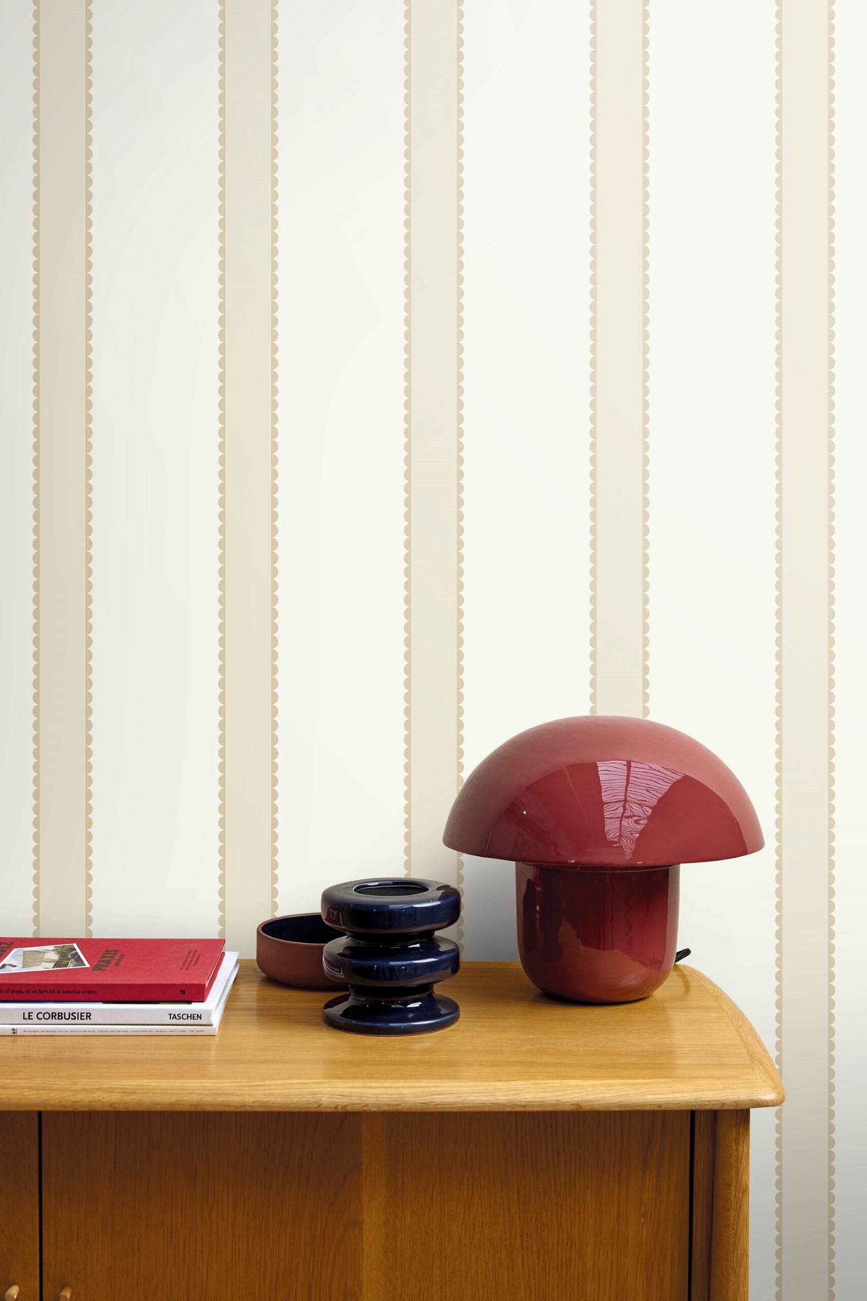 Happy Feston Stripe Wallpaper